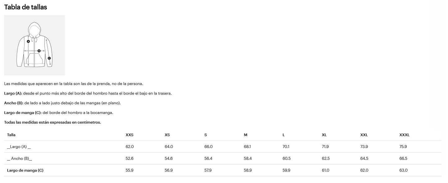 Sudadera tipo chaqueta con cremallera - LB