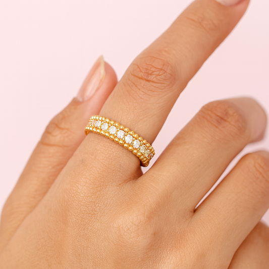 Oro 18K - Anillo “Elegancia Eterna” - LM®