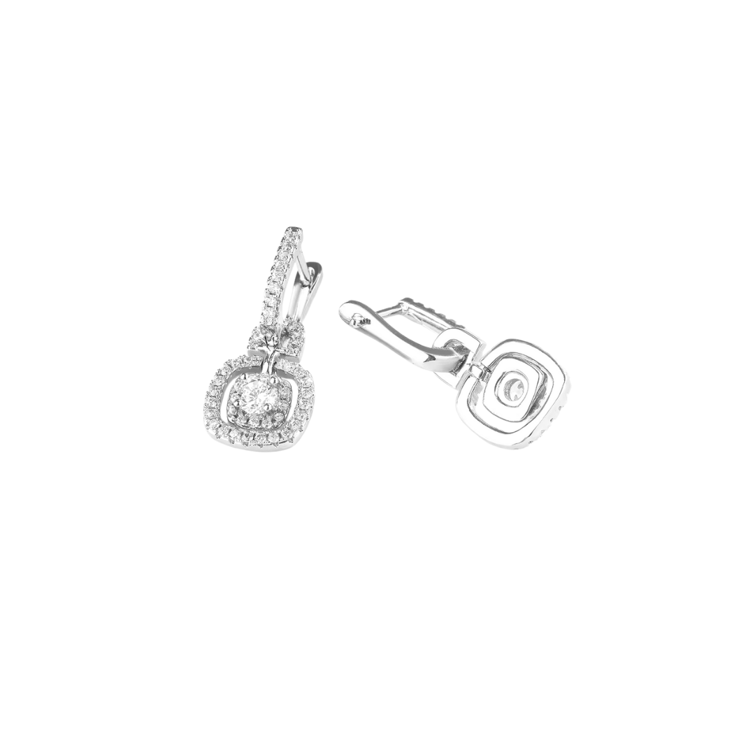 Acero y Plata S925 - Pendientes "Geometric Shine" - LM®