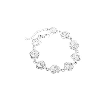 Acero y Plata S925 – Pulsera "Rosas Eternas" – LM®