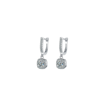 Acero y Plata S925 - Pendientes "Halo Elegance" - LM®
