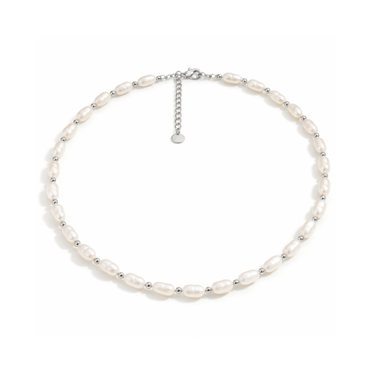 Oro 18K - Collar “Perla de Agua Dulce Premium” - LM®