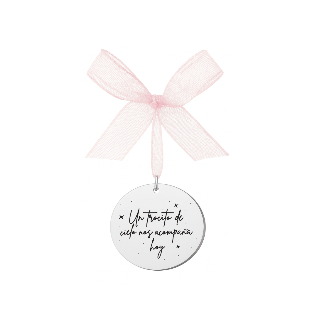 Placa de ramo de novia “Trocito de Cielo” - LM®