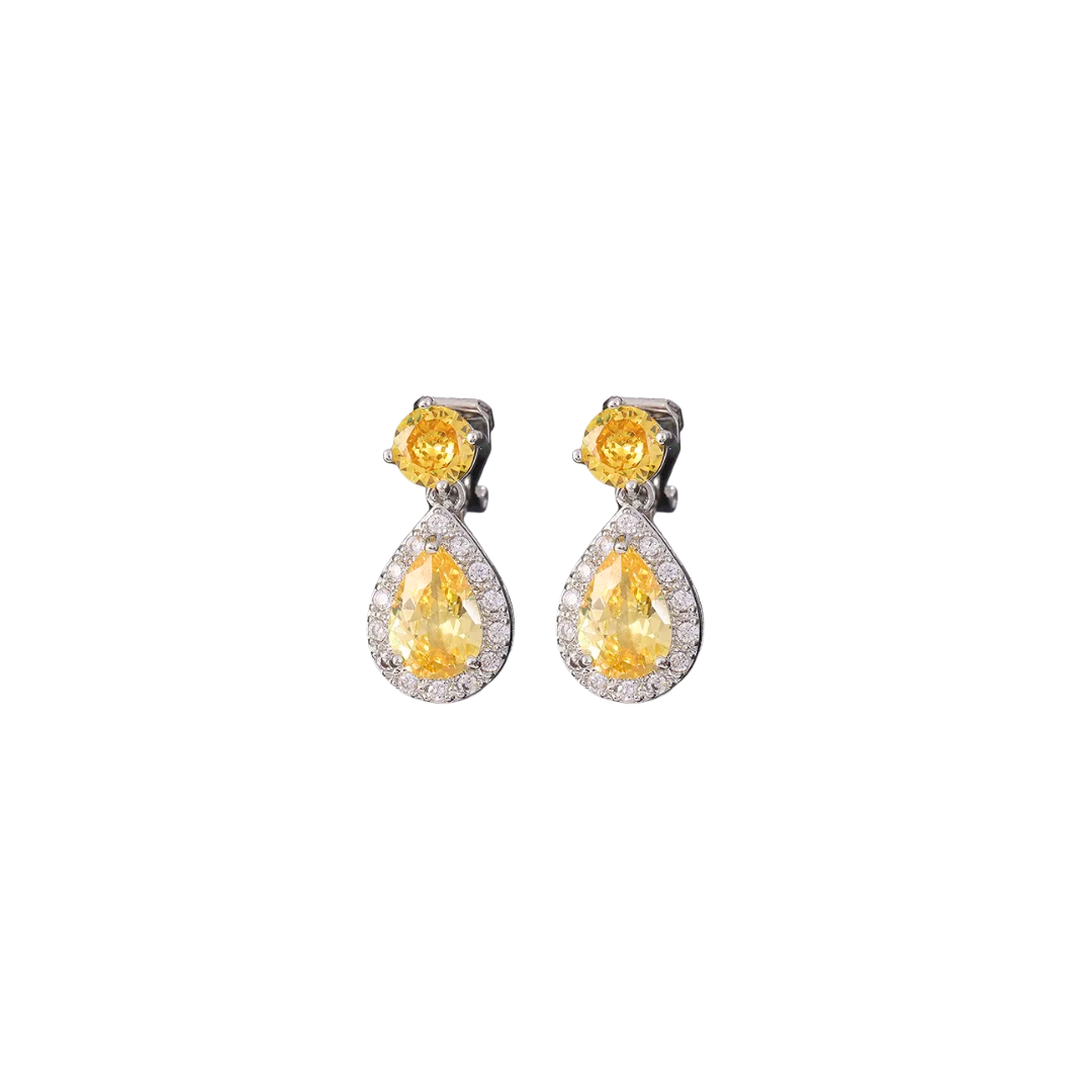 Acero y Plata S925 – Pendientes "Gotas de Sol" – LM®