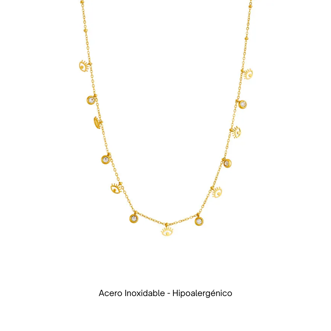 Acero Inoxidable - Colgante “Ojos que Sienten” - LM®