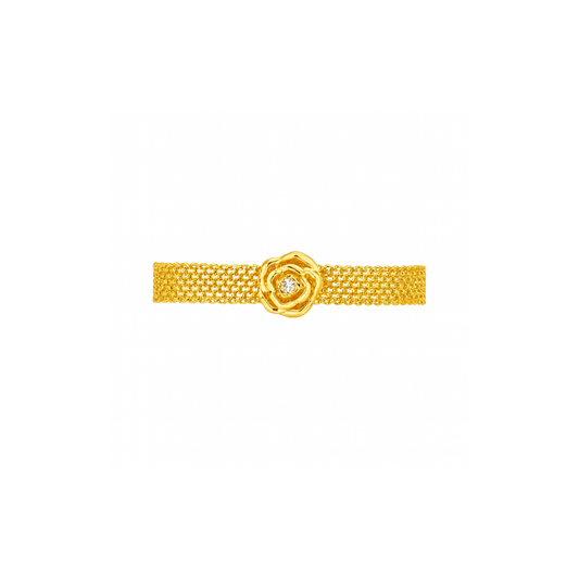 Acero inoxidable - Pulsera “Golden Rose” – LM®