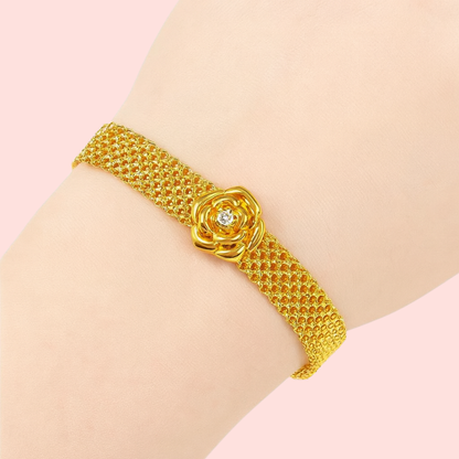 Acero inoxidable - Pulsera “Golden Rose” – LM®