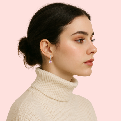 Acero y Plata S925 - Piercing de Clip "Circon" - LM®