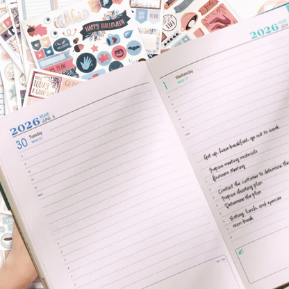 Agenda Diaria 2026 - SB