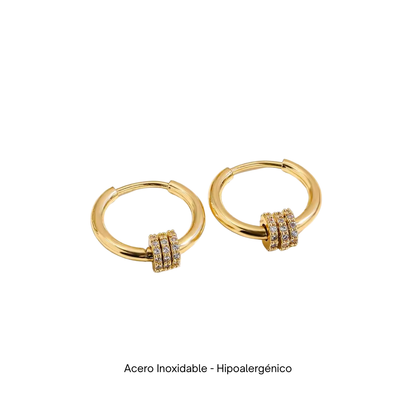 Acero Inoxidable - Pendientes “Infinity Hoops” - LM®