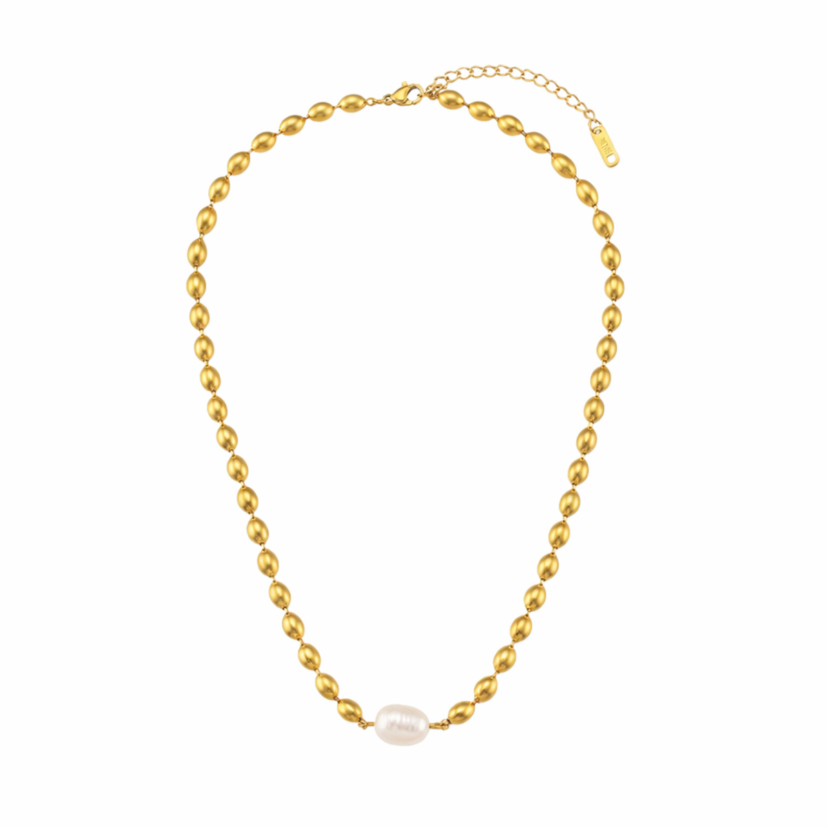 Oro 18K - Collar “Perla de Río” - LM®