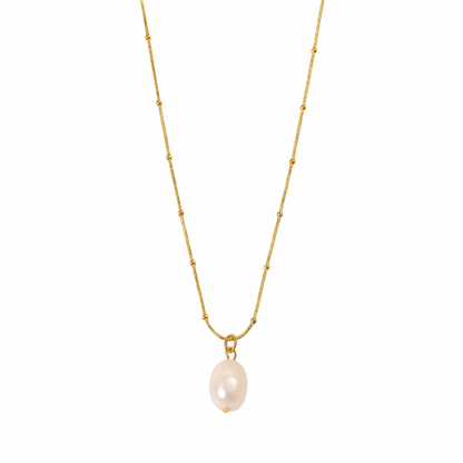 Oro 18K - Collar “Perla de Río” - LM®