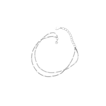 Acero y Plata S925 - Pulsera “Doble Minimal” – LM®