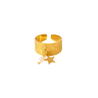 Oro 18K - Anillo “Perla de Río” - LM®