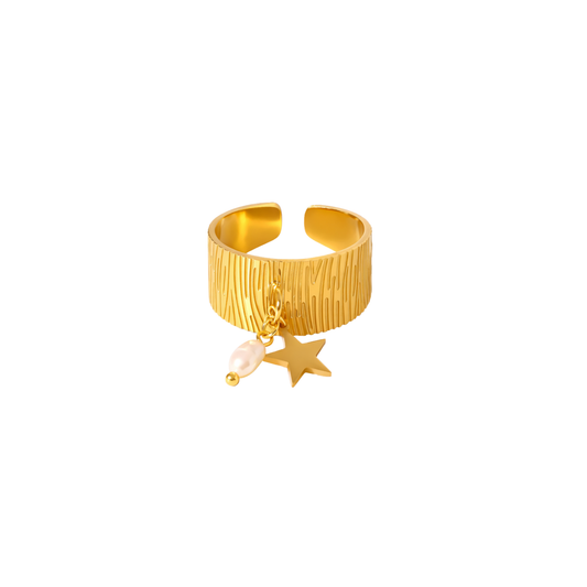 Oro 18K - Anillo “Perla de Río” - LM®