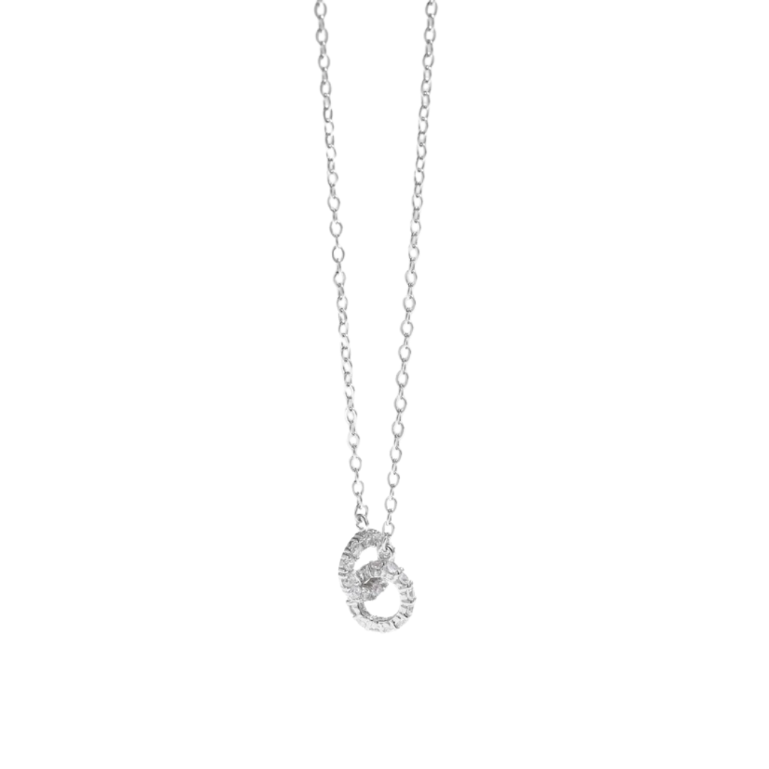 Acero y Plata S925 - Colgante “Aros Eternos” – LM®