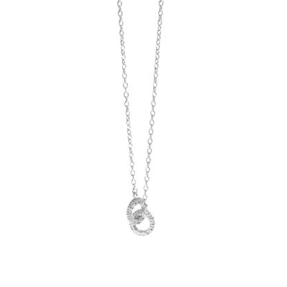 Acero y Plata S925 - Colgante “Aros Eternos” – LM®