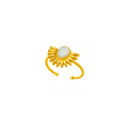 Oro 18K - Anillo “Luz de Girasol” - LM®