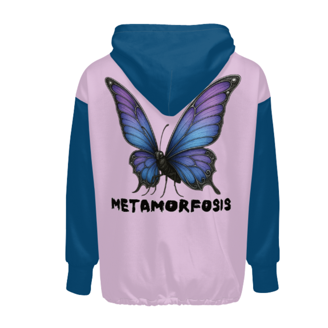 Sudadera tipo chaqueta con cremallera - Salo Butterfly