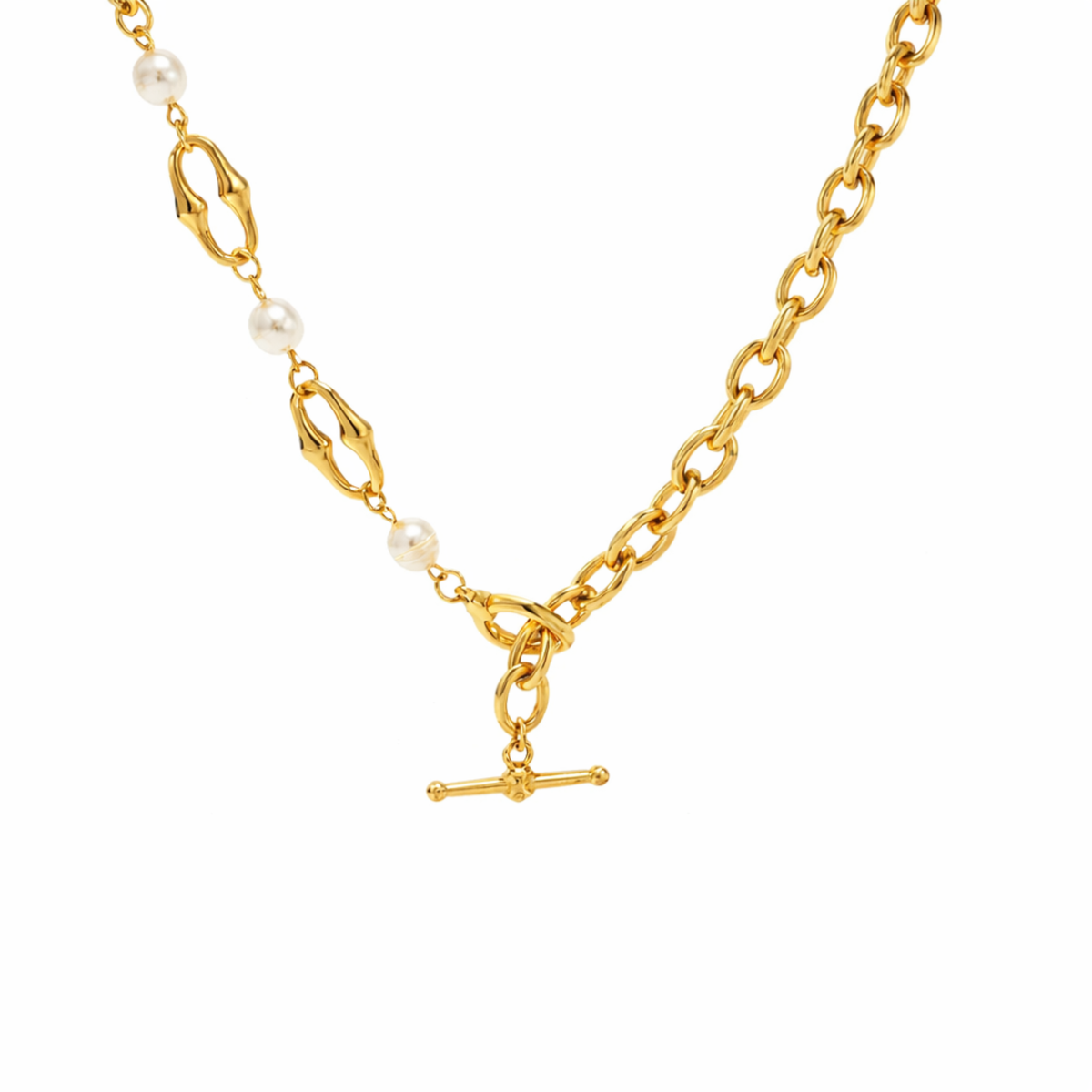 Oro 18K - Collar “Perla de Agua Dulce” - LM®