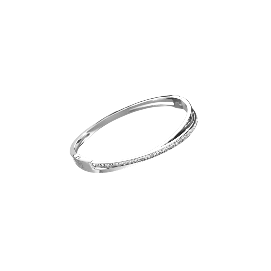 Chapado en Plata S925 - Brazalete “Elegance” – LM®