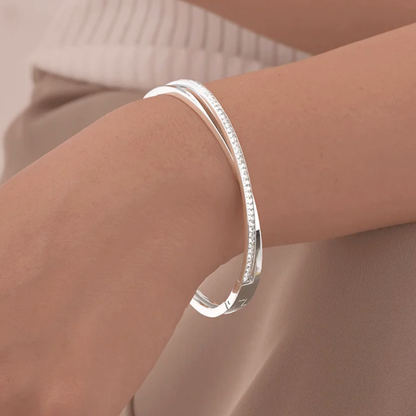 Chapado en Plata S925 - Brazalete “Elegance” – LM®