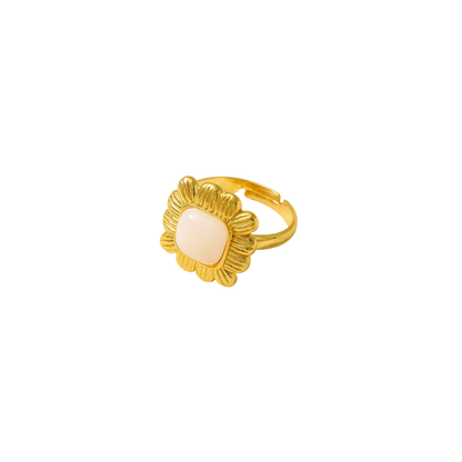 Oro 18K - Anillo “Flor Serena” - LM®