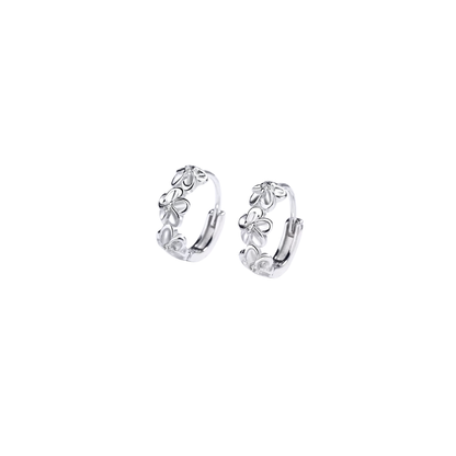 Plata S925 - Pendientes “Flores de Plata” - LM®