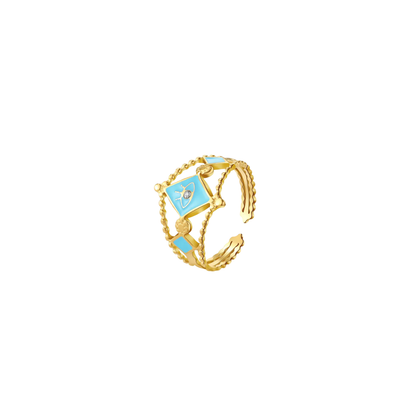 Oro 18K - Anillo “Blue Dreams” - LM®