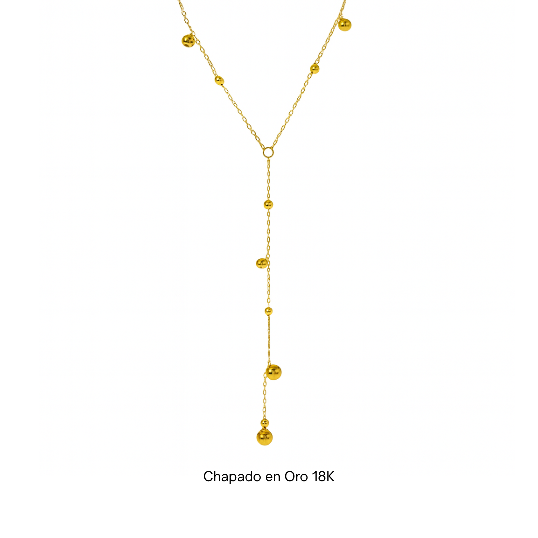 Oro 18K - Colgante “Golden Flow” - LM®