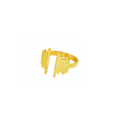 Oro 18K - Anillo “Energía Urbana” - LM®