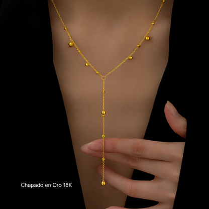 Oro 18K - Colgante “Golden Flow” - LM®