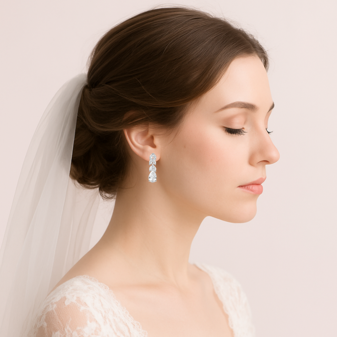 Acero Inoxidable - Pendientes “Lágrima” – LM®