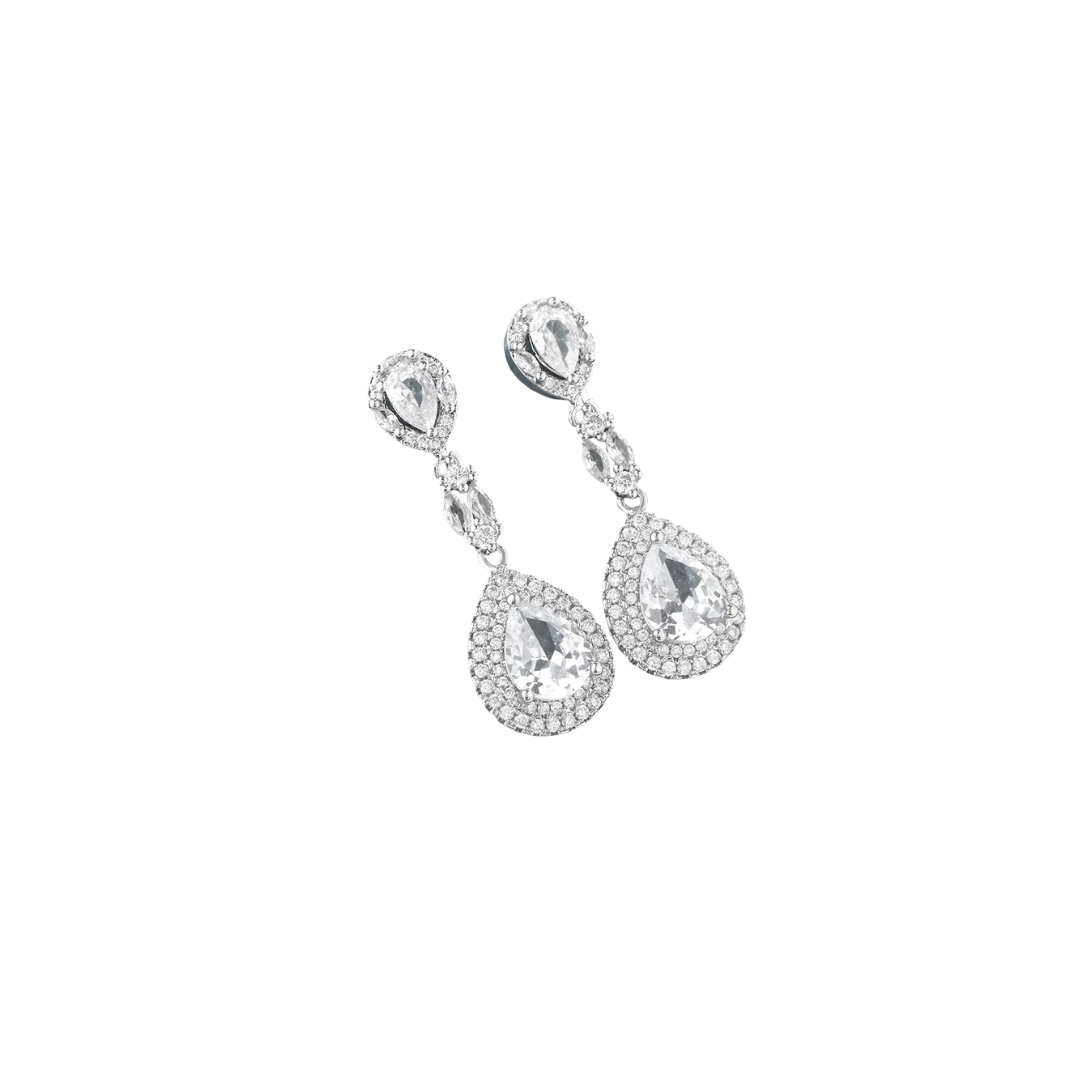 Acero y Plata S925 - Pendientes “Lágrima Royal” – LM®