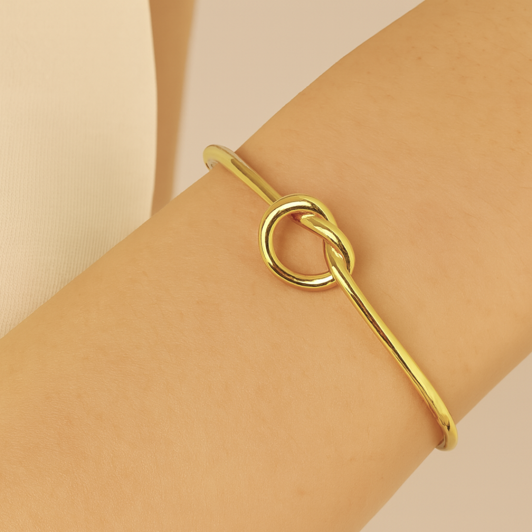 Acero Inoxidable - Brazalete “Nudo de Fuerza” - LM®