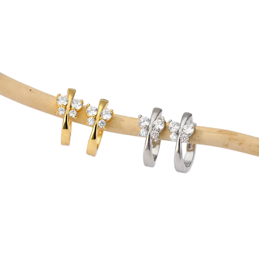 Acero Inoxidable - Pendientes Círculo de Luz - LM®