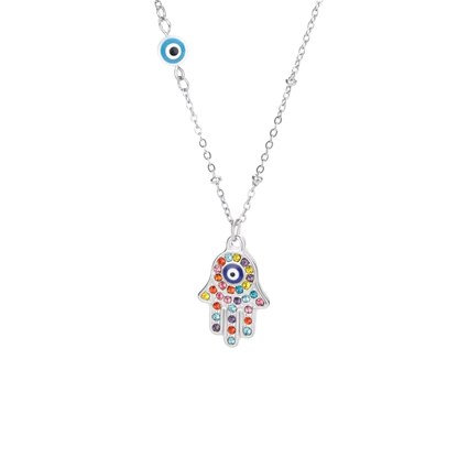 Acero Inoxidable - Colgante Mano de Fátima - LM®