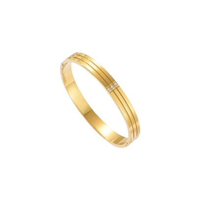 Acero Inoxidable – Brazalete “Líneas de Distinción” – LM®