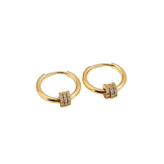 Acero Inoxidable - Pendientes “Infinity Hoops” - LM®