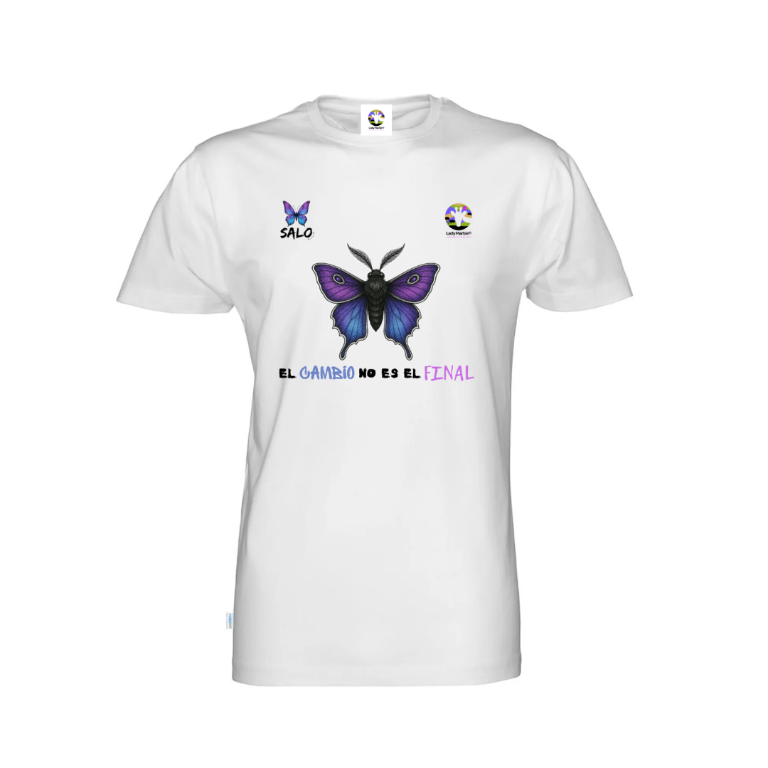 Camiseta UniSex "Cambio & Comienzo" - Salo Butterfly