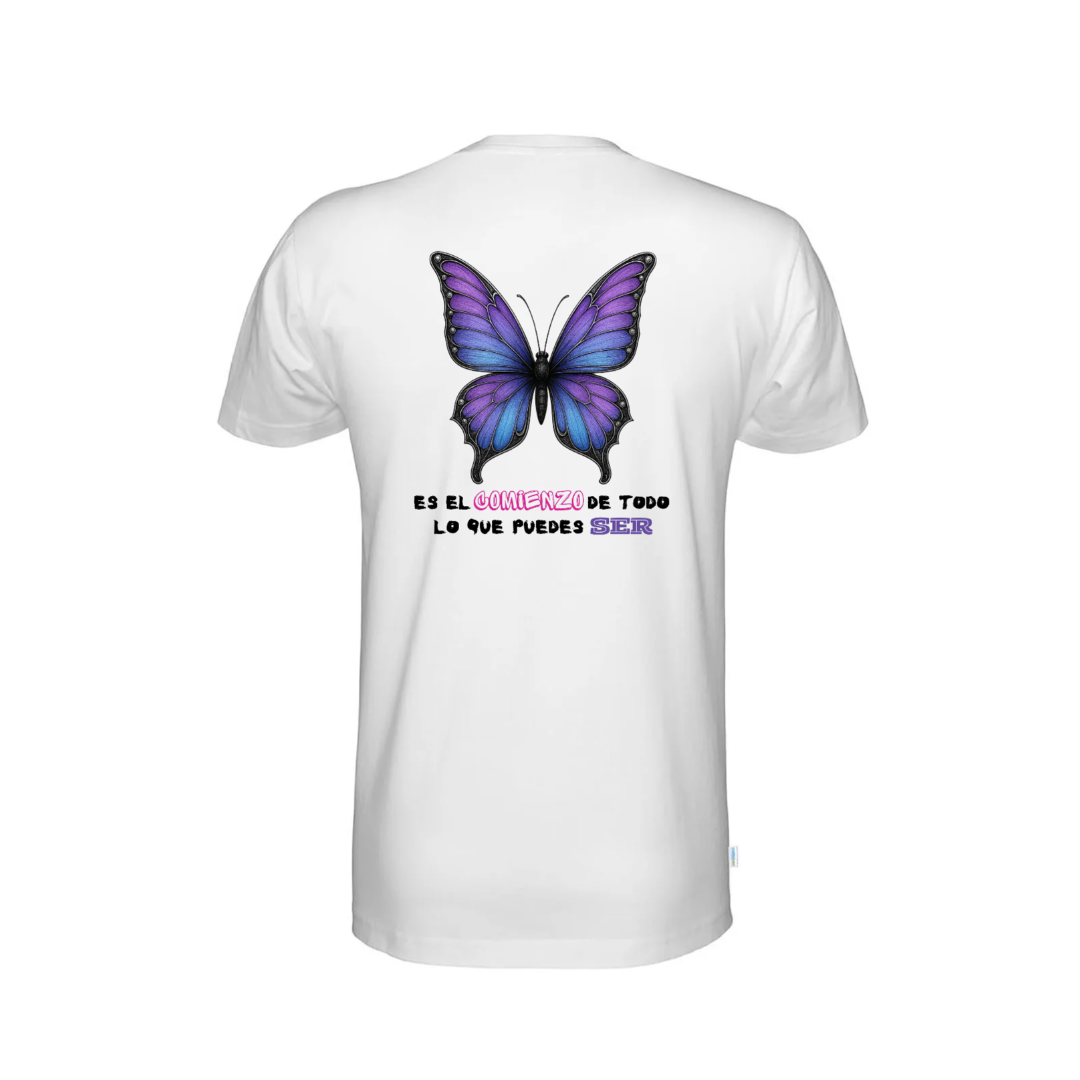 Camiseta UniSex "Cambio & Comienzo" - Salo Butterfly