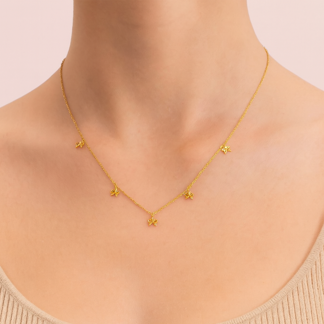 Oro 18K - Conjunto "Lazos Dorados" - LM®