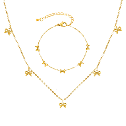 Oro 18K - Conjunto "Lazos Dorados" - LM®