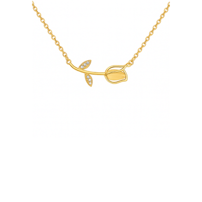 Oro 18K - Colgante “Eternal Rose” - LM®
