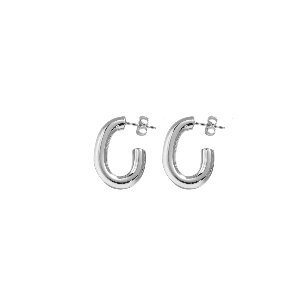 Oro 18K - Pendientes “Bold Hoops” - LM®