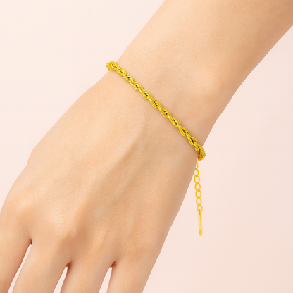 Oro 18K - Pulsera ”Golden Twist" - LM®