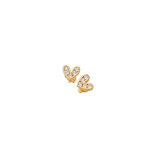 Oro 18K - Pendientes “Mini Hearts” - LM®