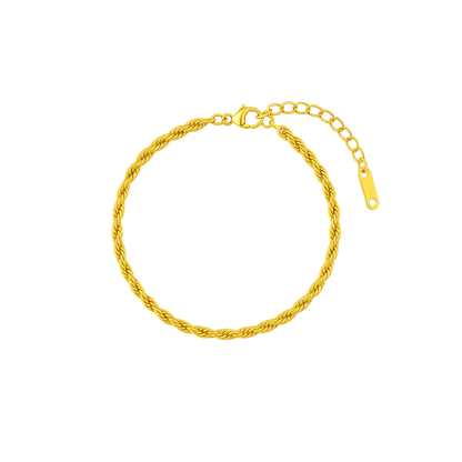 Oro 18K - Pulsera ”Golden Twist" - LM®