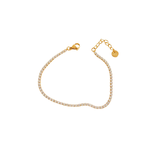 Oro 18K - Pulsera “Tennis Shine” - LM®