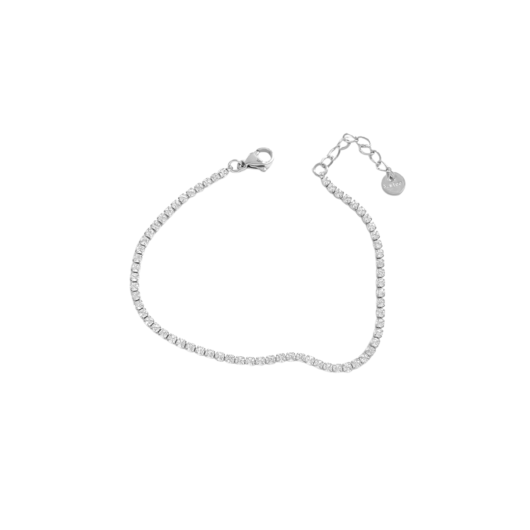 Oro 18K - Pulsera “Tennis Shine” - LM®